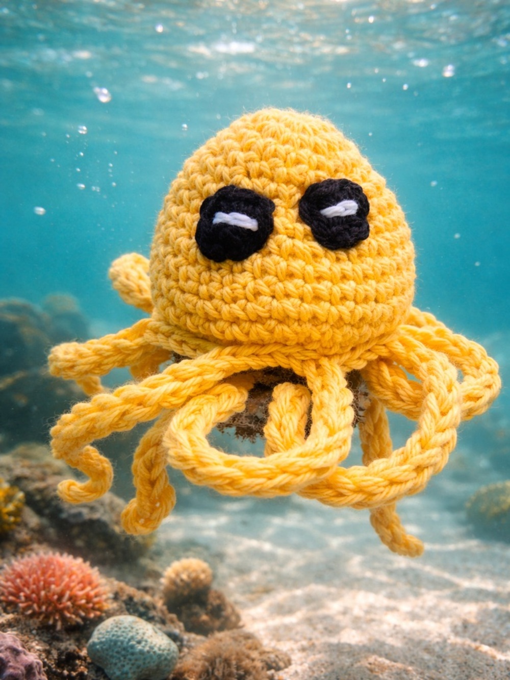 Handmade Crocheted Octopus Soap Saver 100% Cotton - Picture 7 of 16